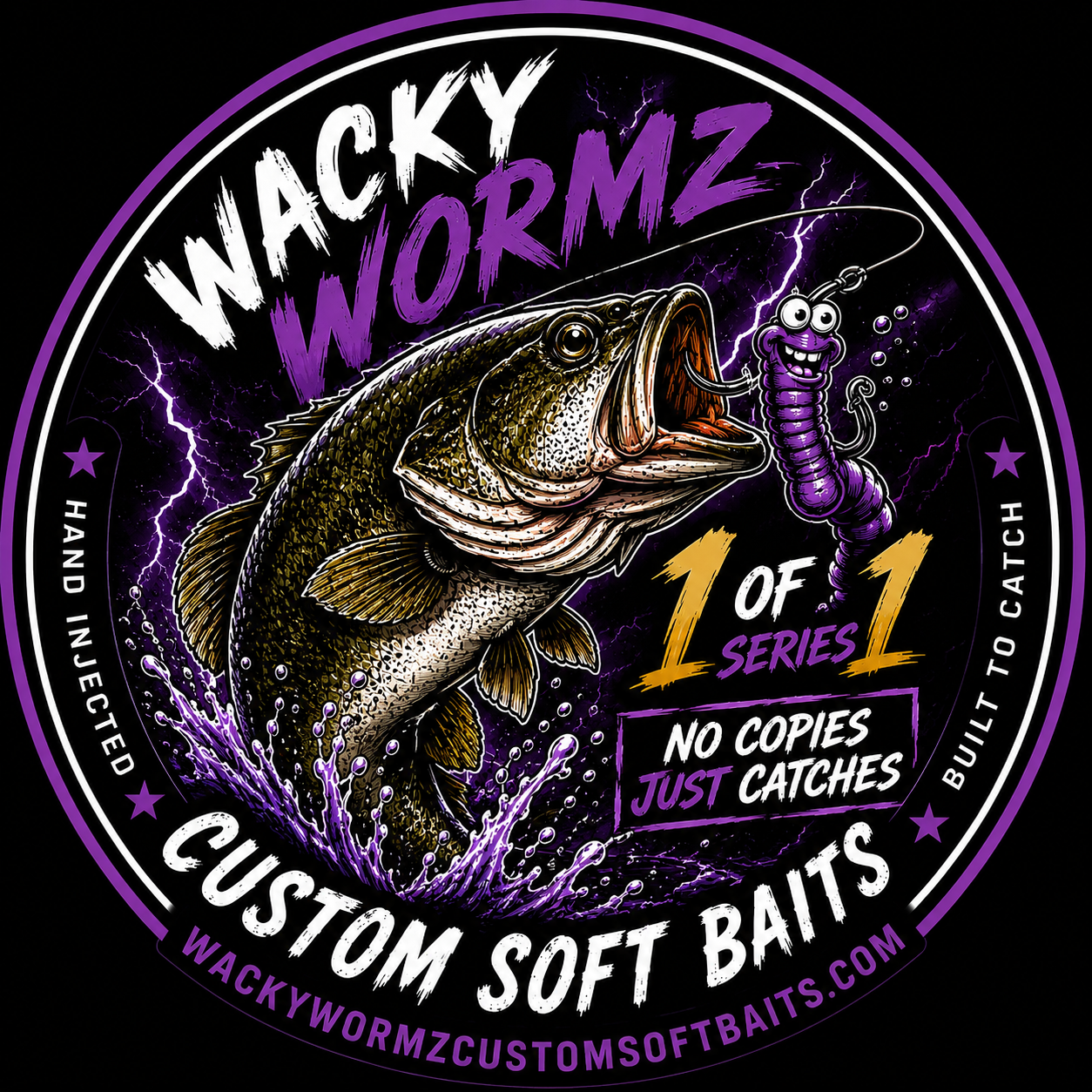 Wackywormz 1 of 1 Series 8 Pack (Weighted)
