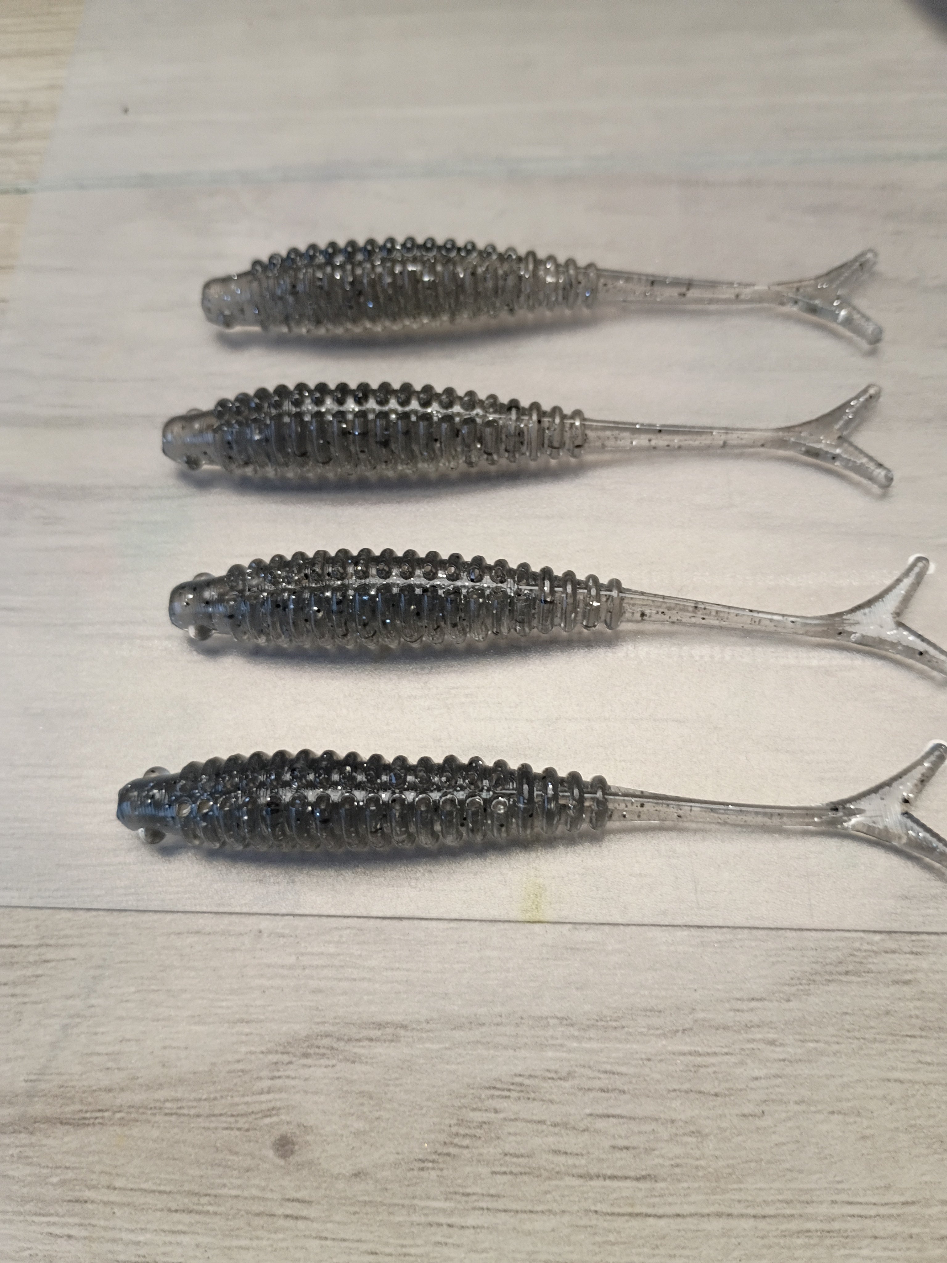 Wackywormz Striketails Elite series 6 Pack (Floating)