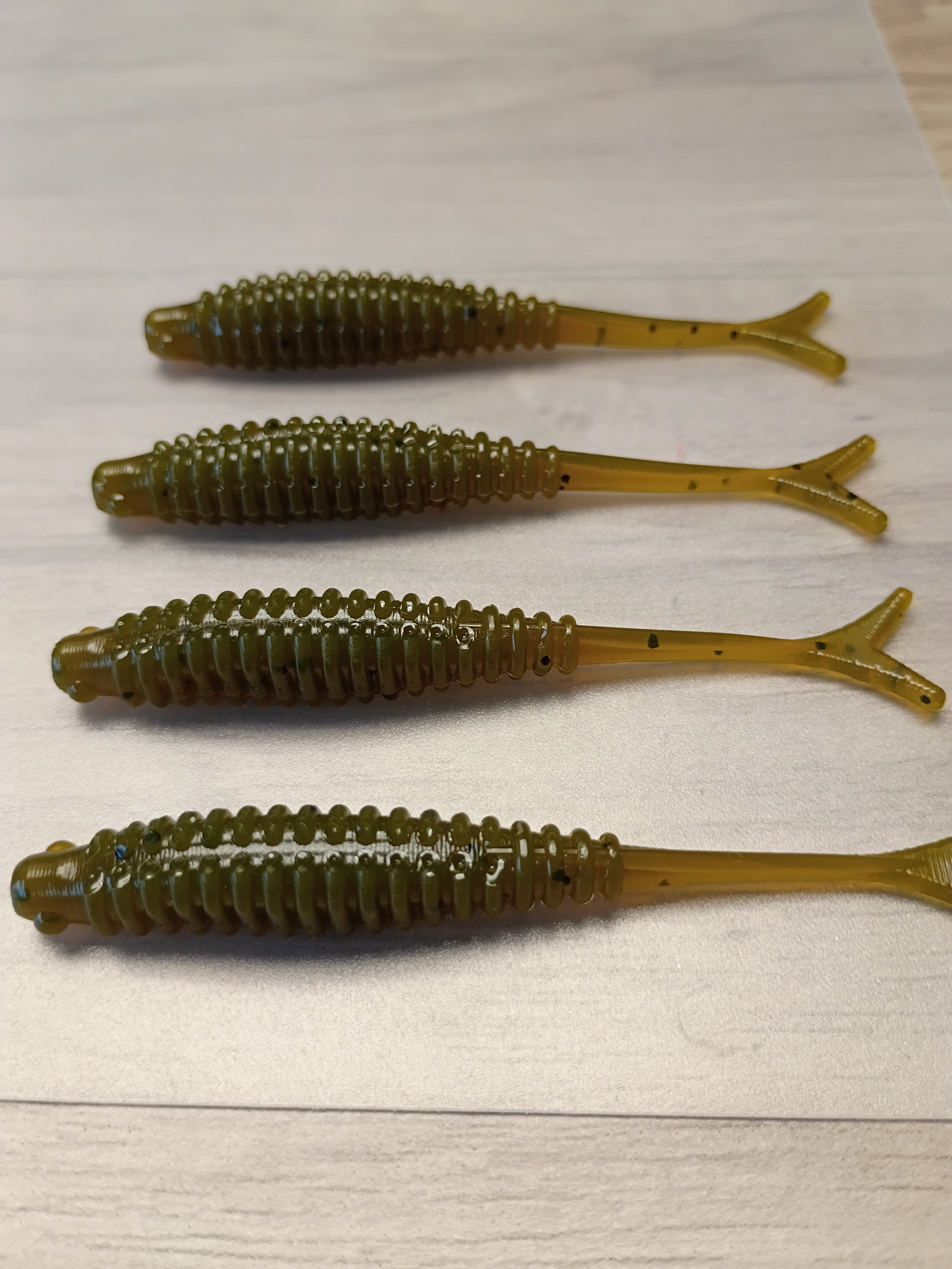 Wackywormz Striketails Elite series 6 Pack (Floating)