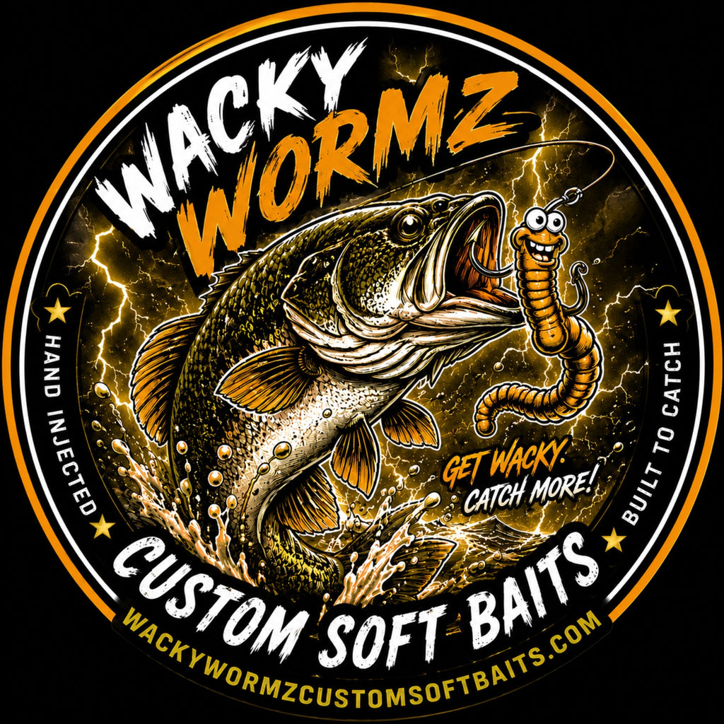 Custom 5"Wackywormz 8 pack (Weighted)